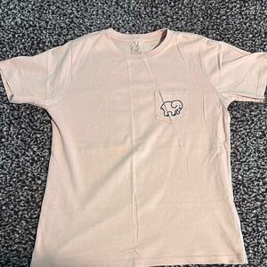 Ivory Ella Pink T-Shirt with Elephant Logo